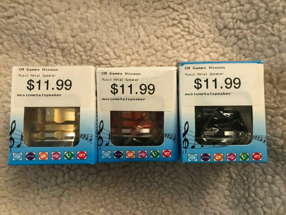 New In Box - Metal Bluetooth Speaker A1