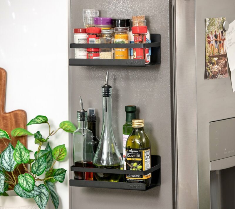 Henning Lee Set of 2 Multi-Purpose Magnetic Shelf Organizers