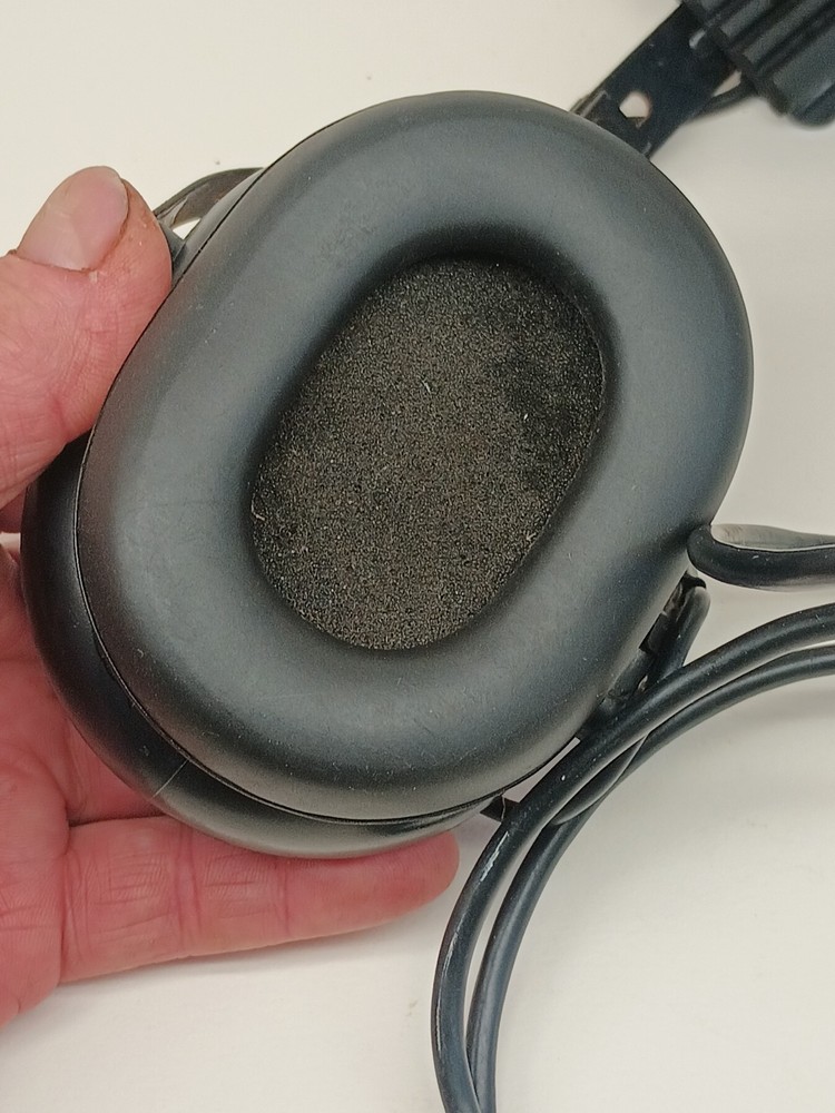 Flightcom aviation headset dual plug