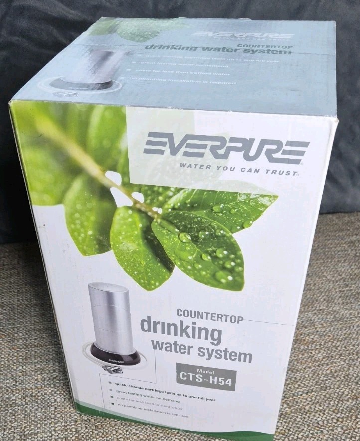 Everpure CTS-H54 Counter Top Drinking Water Filter System EV9314-30 NEW in Box!