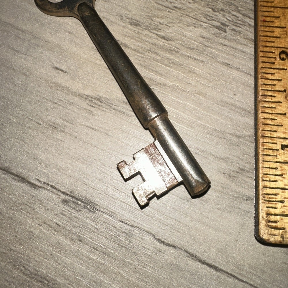 Antique Corbin Skeleton Key #S30 Solid Barrel Key