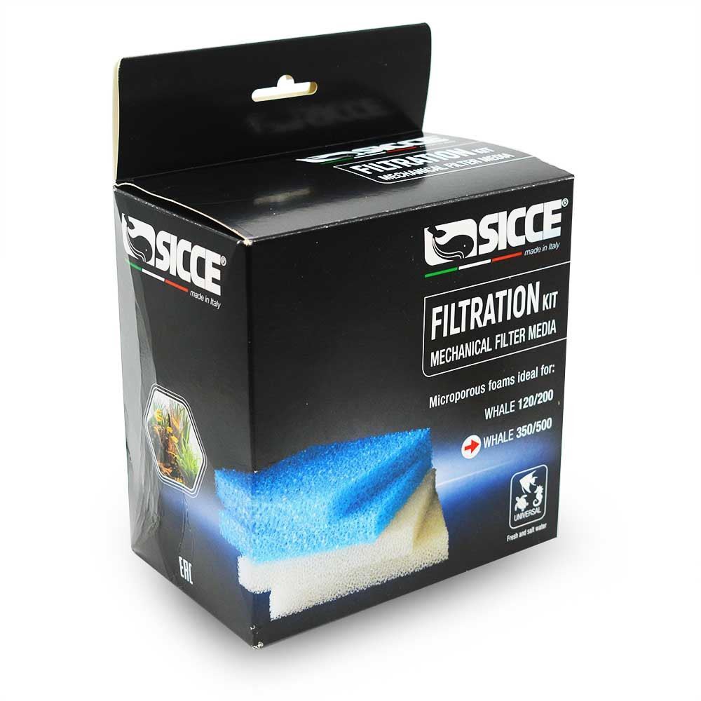 Whale 350/500 Filter Sponge Kit - Sicce