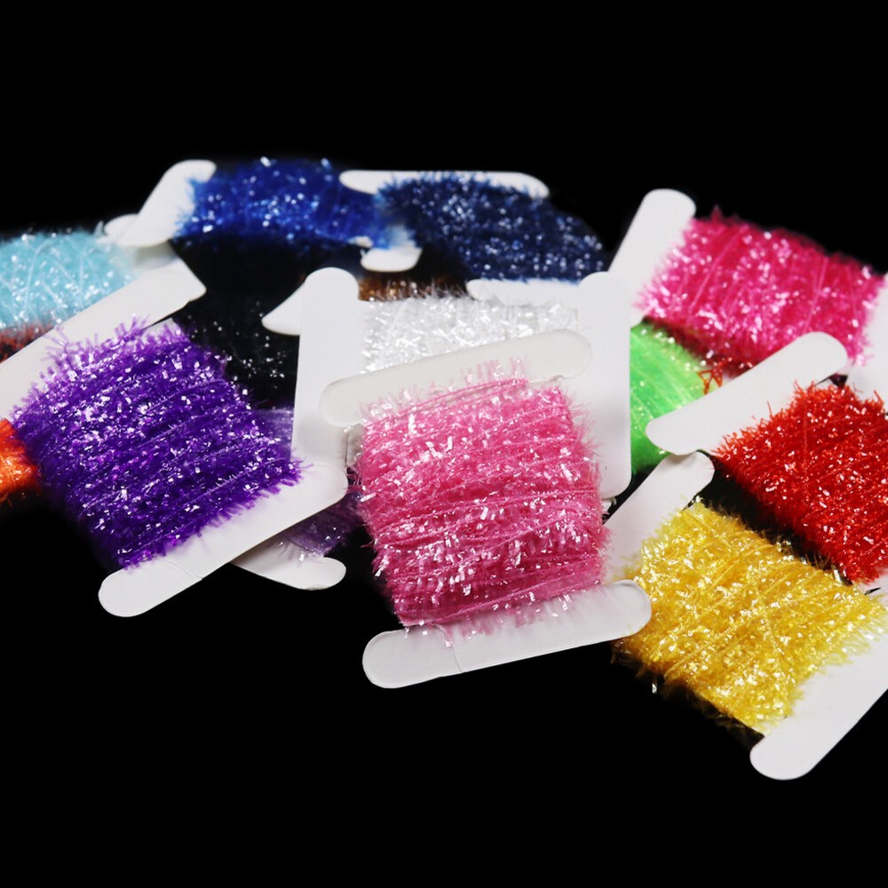 SOLID TINSEL & KRYSTAL PEARL CHENILLE - Hareline Fly Tying & Jig Material NEW!