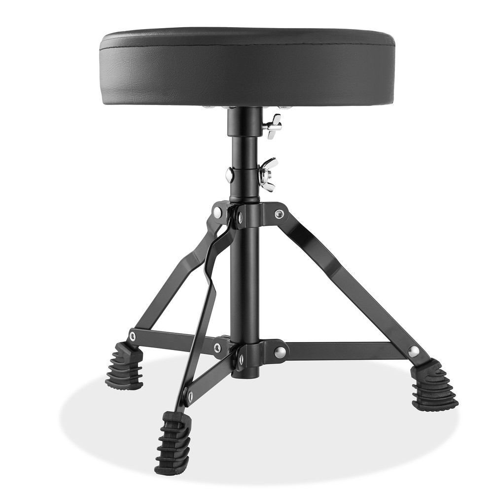 OPEN BOX - 3-Piece Junior Drum Set - Silver, Kit with Throne, Cymbal, Drumsticks