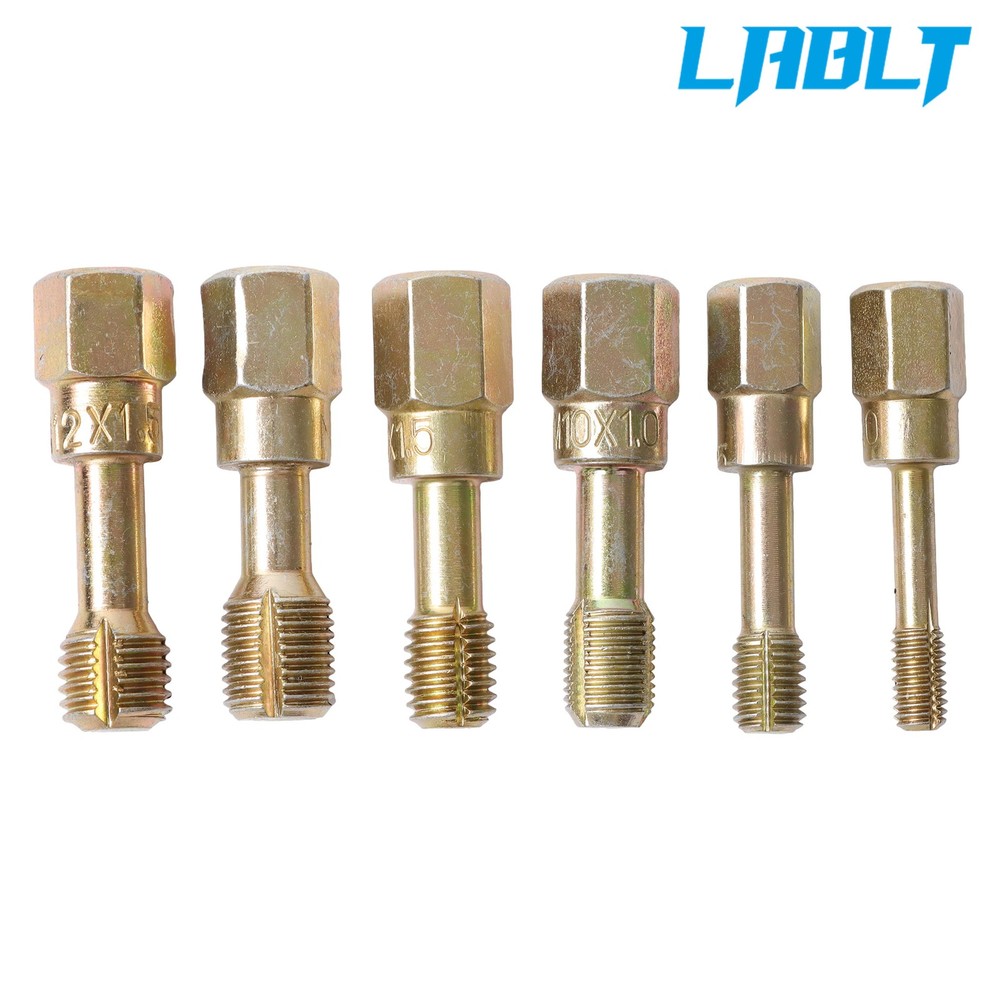 49PCS Thread Chaser Set UNC UNF Metric Thread Restorer Tool Rethreading Kit