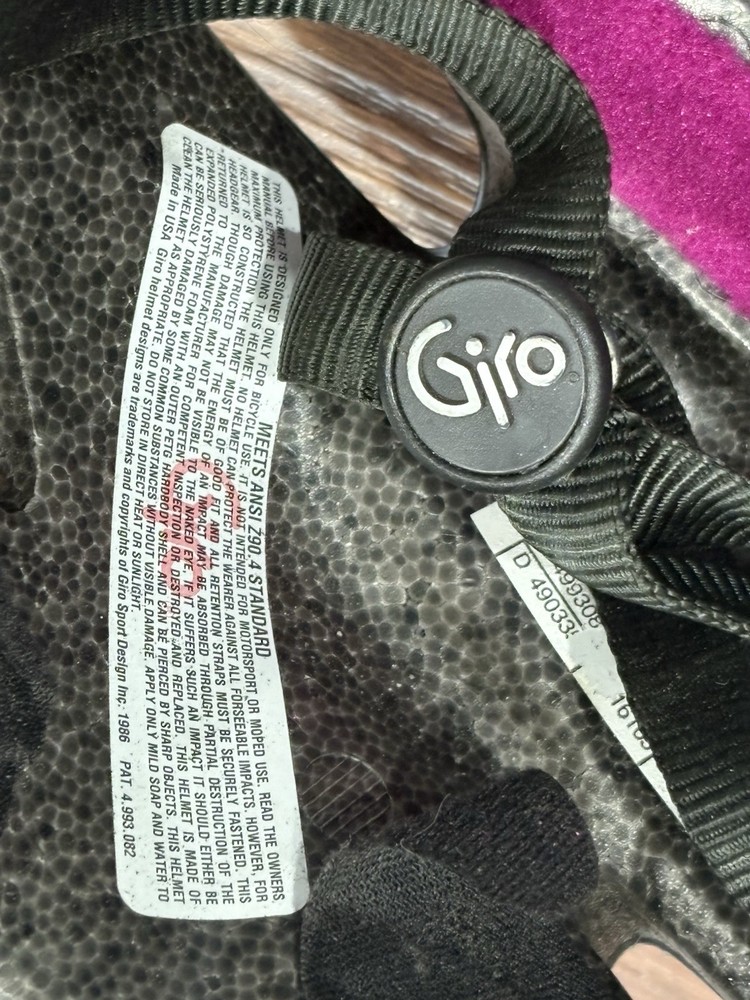 Giro Helmet Size Medium