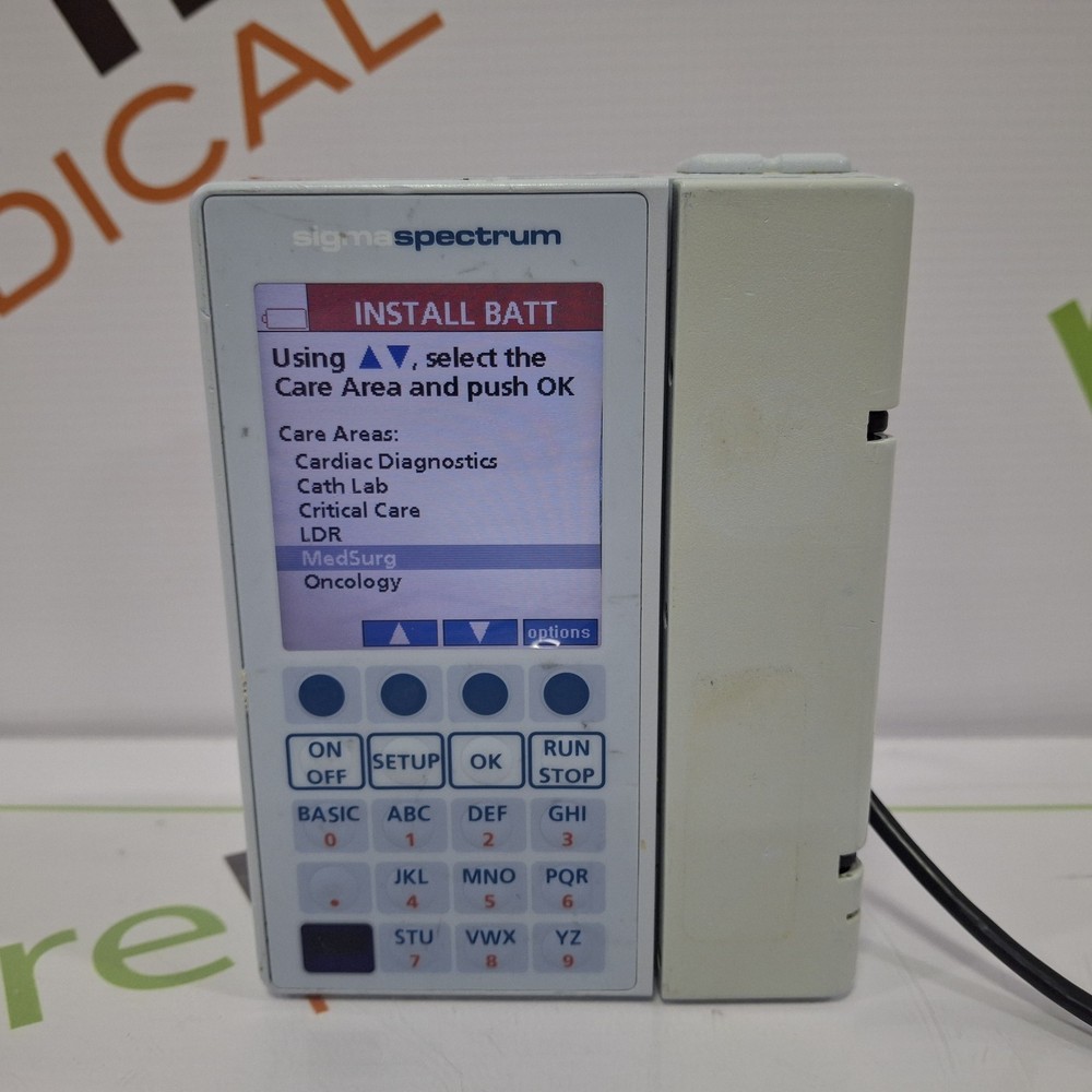 Baxter Sigma Spectrum 6.05.14 without Battery Infusion Pump
