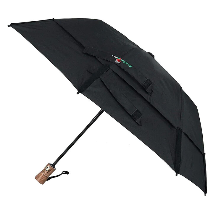 GustBuster LTD Auto Open & Close Vented Windproof Umbrella Resists 55+ MPH Wind