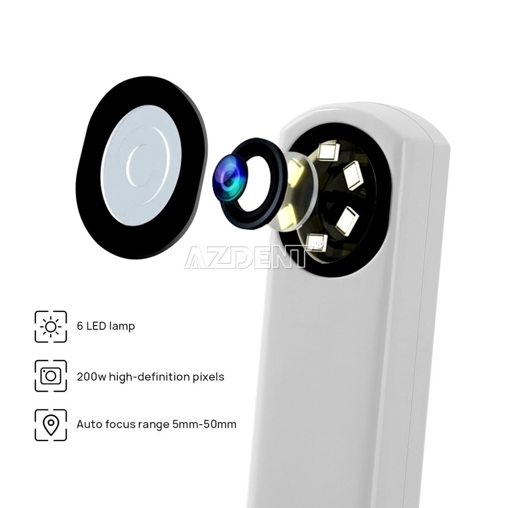Dental Intraoal Camera 6 LED USB Free Software U Disk Maximum 4.0Mega Pixels