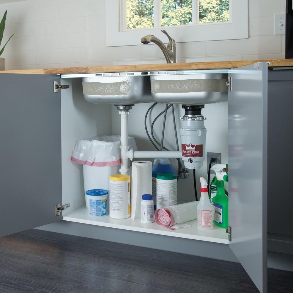 Waste King 1/3 HP Continuous Feed Garbage Disposal – Efficient & Compact Design