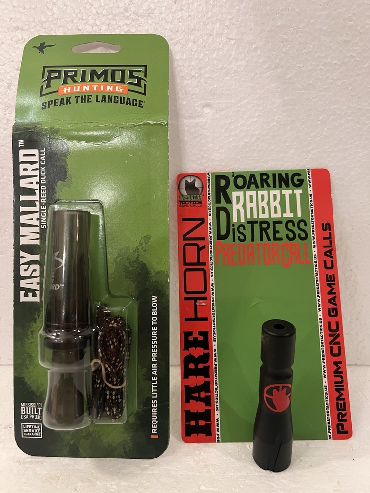 Duck Call & Rabbit Call- One Price