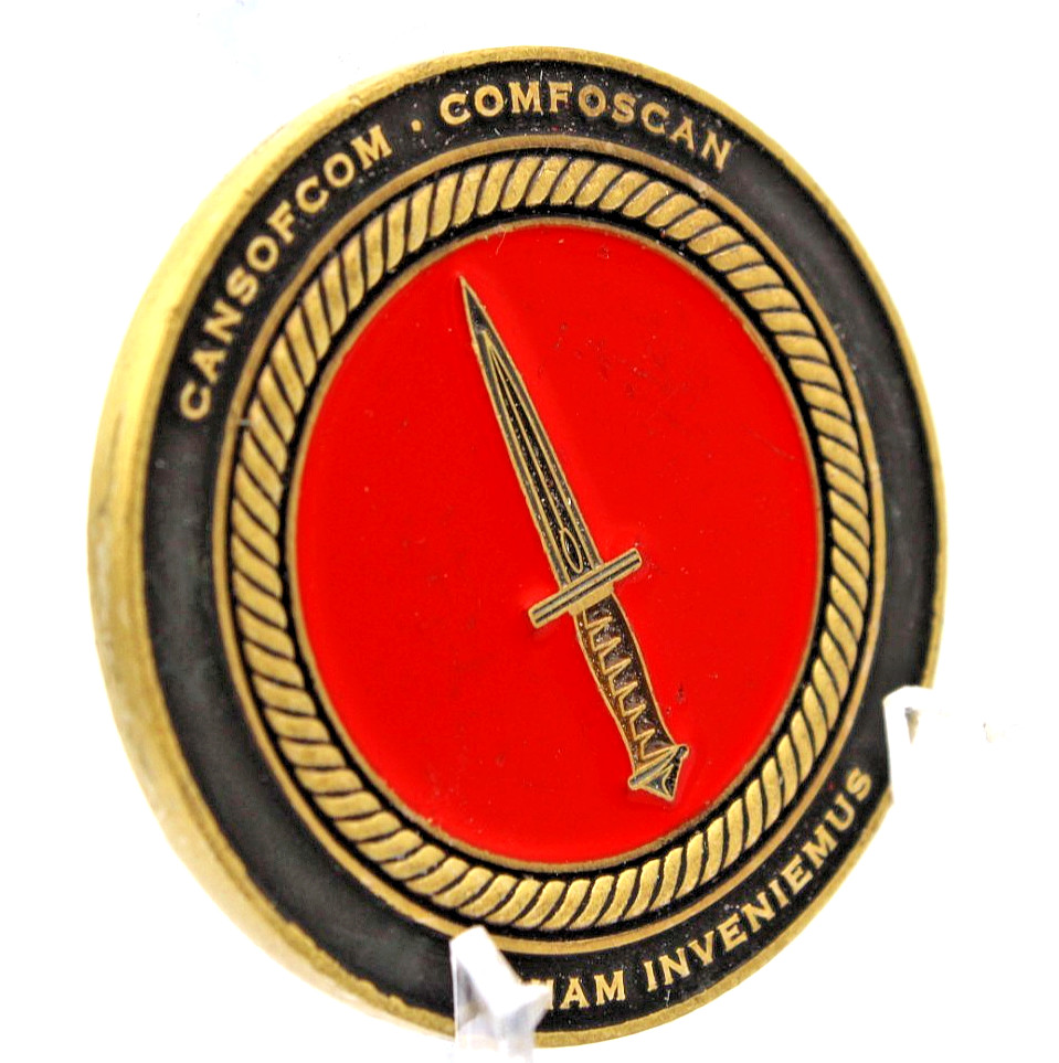 Canadian CANSOFCOM COMFOSCAN Special Operations Command Challenge Coin