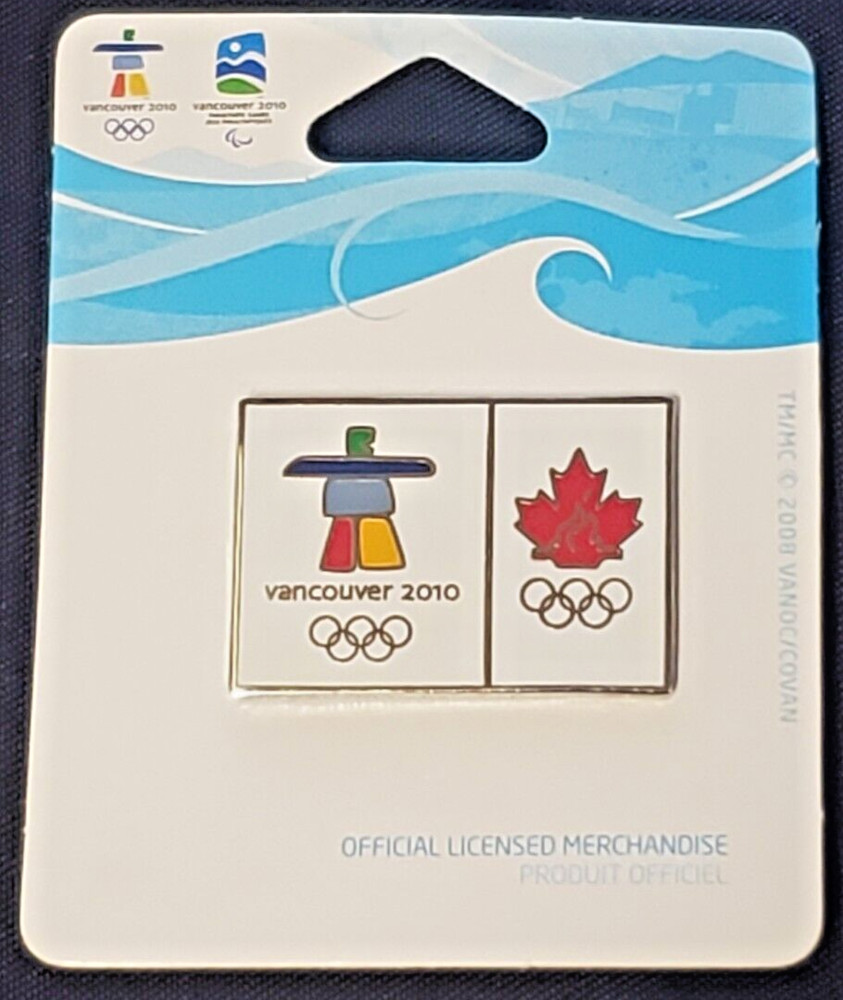 2010 VANCOUVER MAPLE LEAF OLYMPIC PIN