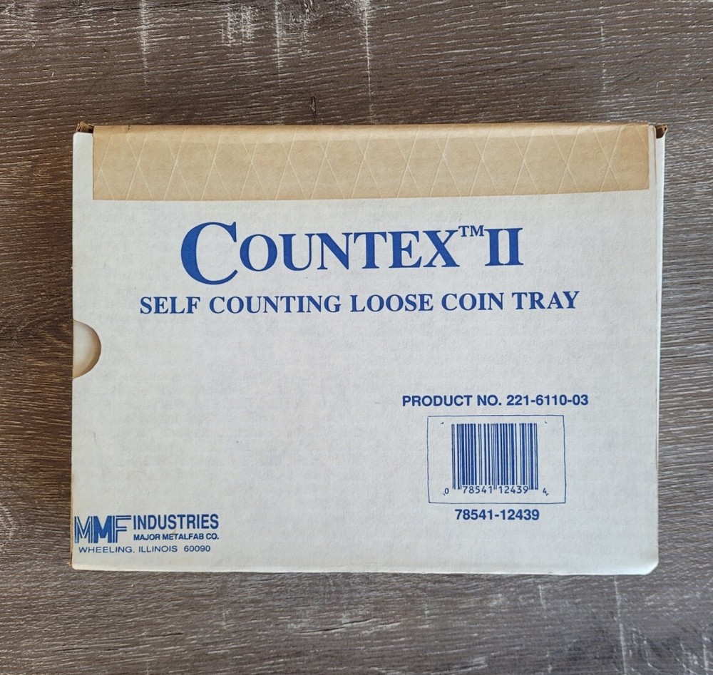 Countex II Self Counting Loose Coin Tray