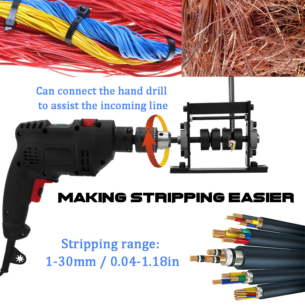 Manual Portable Wire Stripping Machine Scrap Cable Peeling Machines V5G5