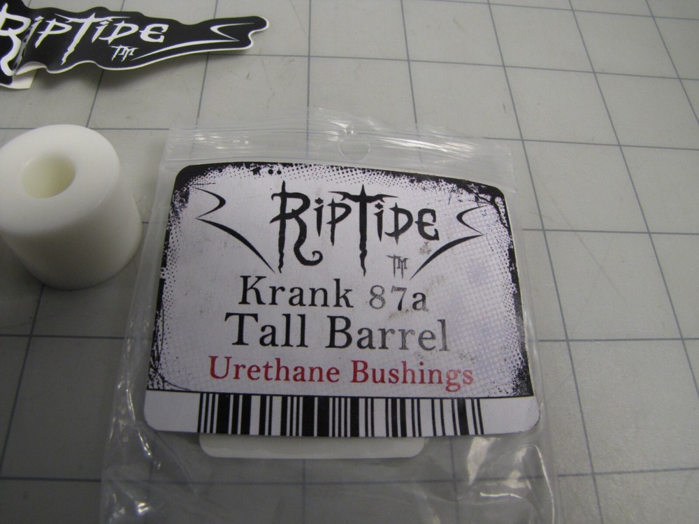 1-pr RipTide Krank 87a Tall Barrel Urethane Bushing NEW