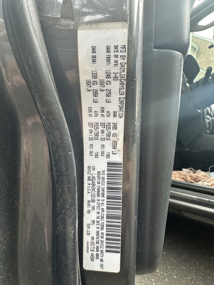 GRANDCHER 2004 Transmission Shift OEM