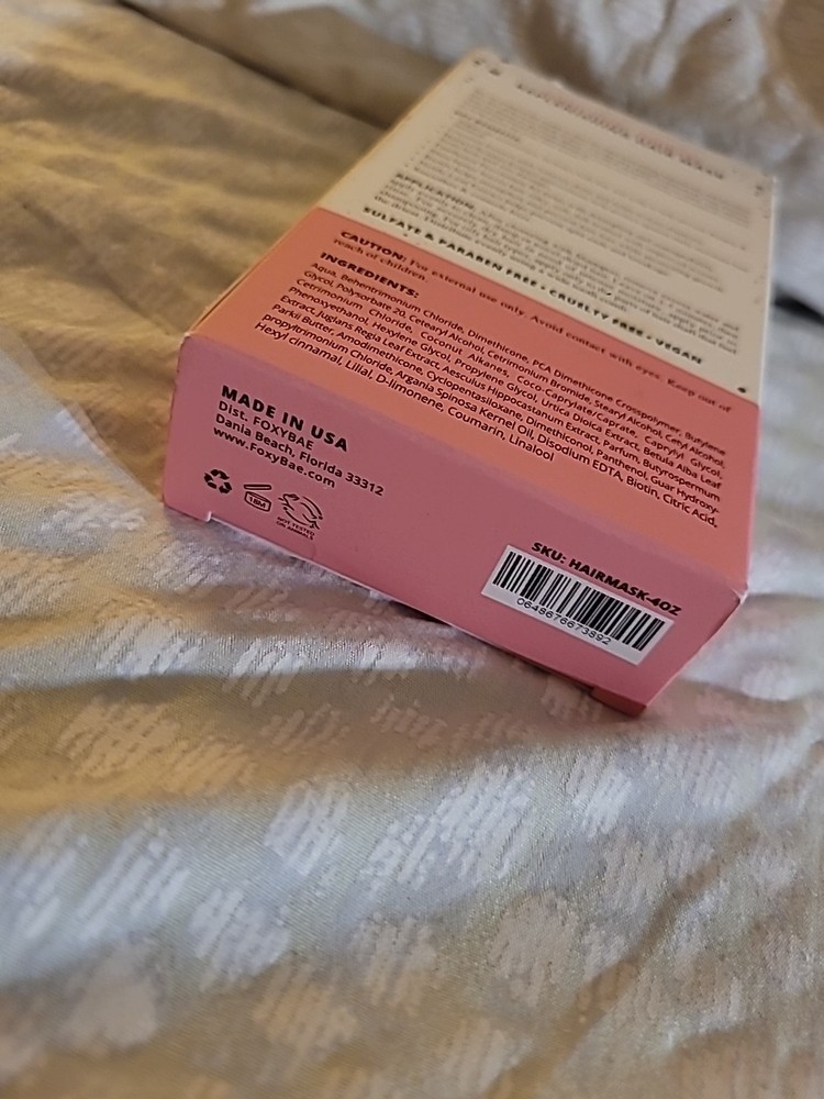 Foxybae replenishing hair masks