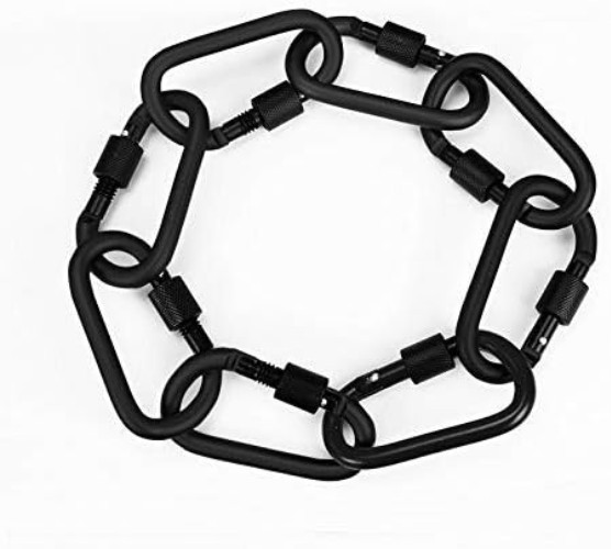 Locking Carabiner Clip, 3 Inch D Ring Clips Spring Snap Key Chain Hook Screw ...