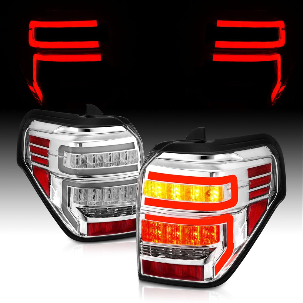 for 2014-2023 Toyota 4 Runner Sequential LED Light Tube Replacement Tail Light A