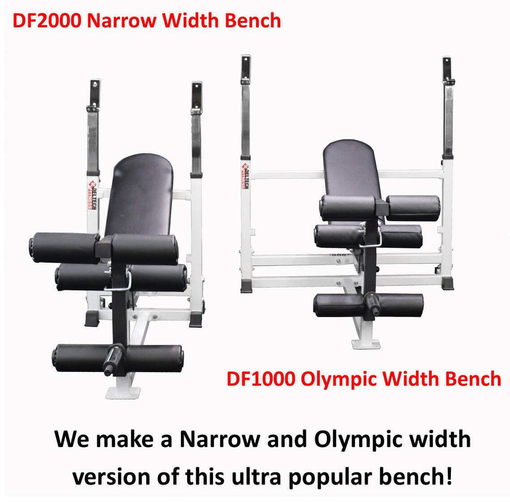 Deltech Fitness Standard Weight Bench (DF2000)