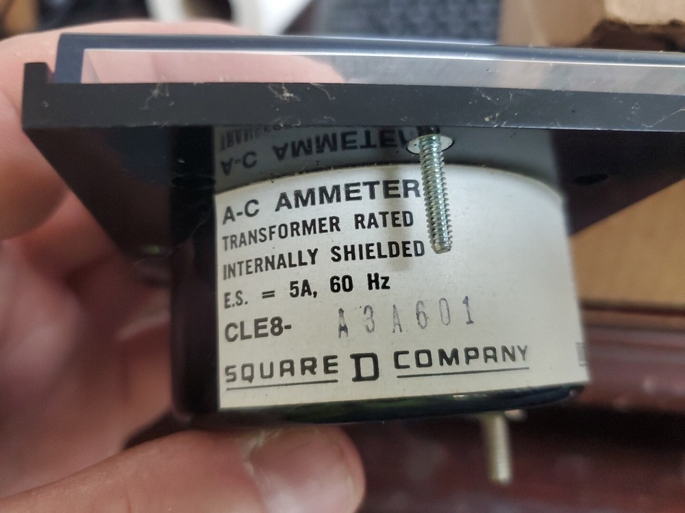 Square D CLE8-A3A601 PANEL METER (TA16MS)