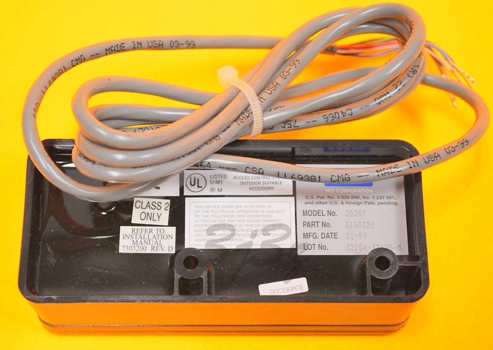 GE HID 30387 Classic Proximity Swipe Card Reader 3100130