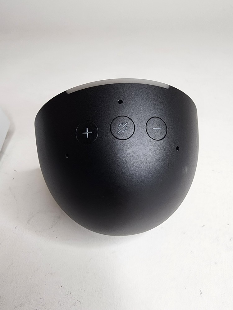 Amazon Echo Pop Compact Smart Speaker w/ Power Adapter - Black C2H4R9