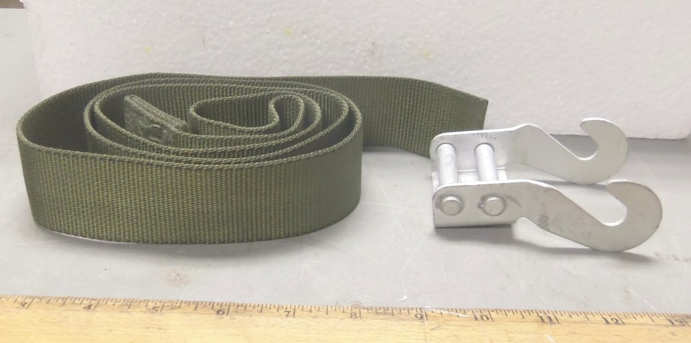 Adjustable Web Strap with Dual Hooks (NOS)