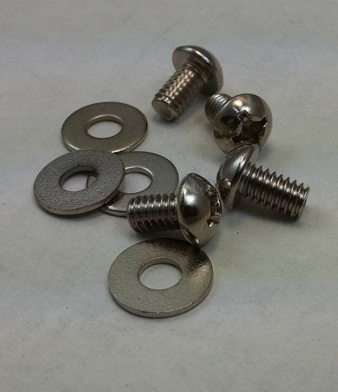 FENDER bass tuner peg machine screw phillips nickel  Precision bml