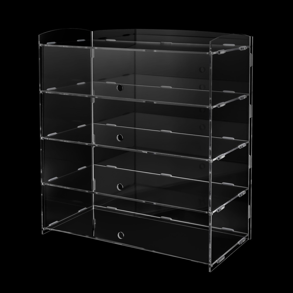 Clear Acrylic Display Case Retail Counter Display Bakery Pastry Display Case