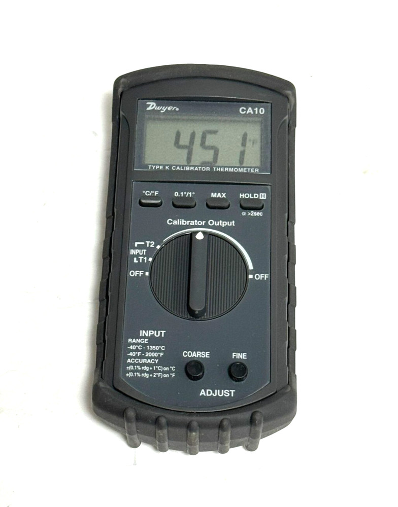 Dwyer CA10 Type K Calibrator Thermometer