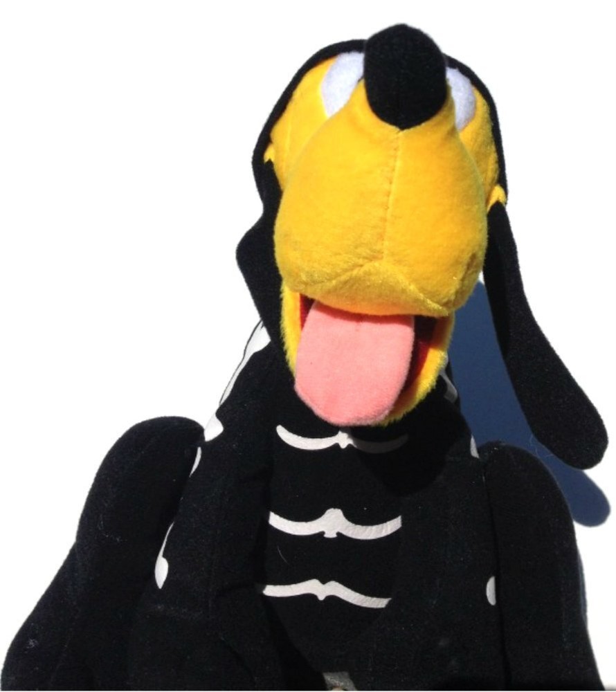 Dancing Pluto Skeleton Plush