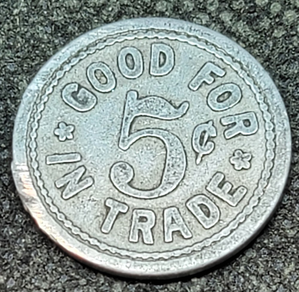 SILVERTON, OREGON TRADE TOKEN L1769