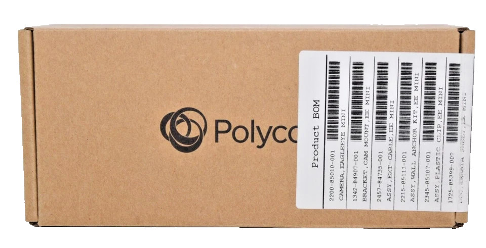 Polycom Eagle Eye Mini USB Camera with Mount Kit 7200-84990-001 - NEW