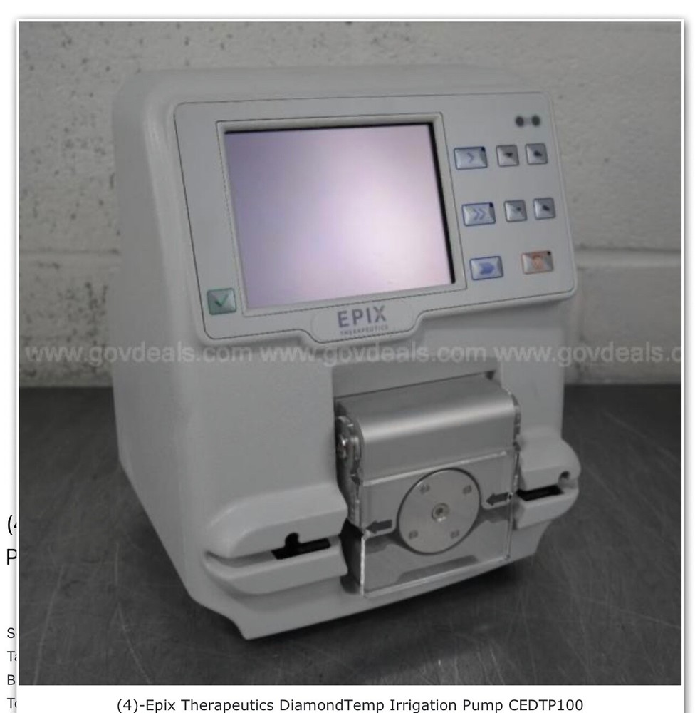 Epix Therapeutics DiamondTemp Irrigation Pump CEDTP100