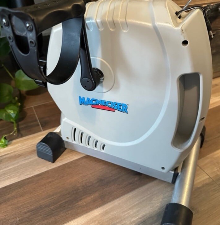 Magneciser Pedal Exerciser Smooth Quiet Compact Peddler