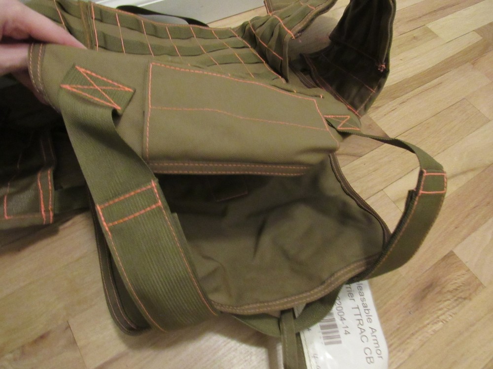 Tactical Tailor Releasable Armor Carrier TTRAC CB Brown