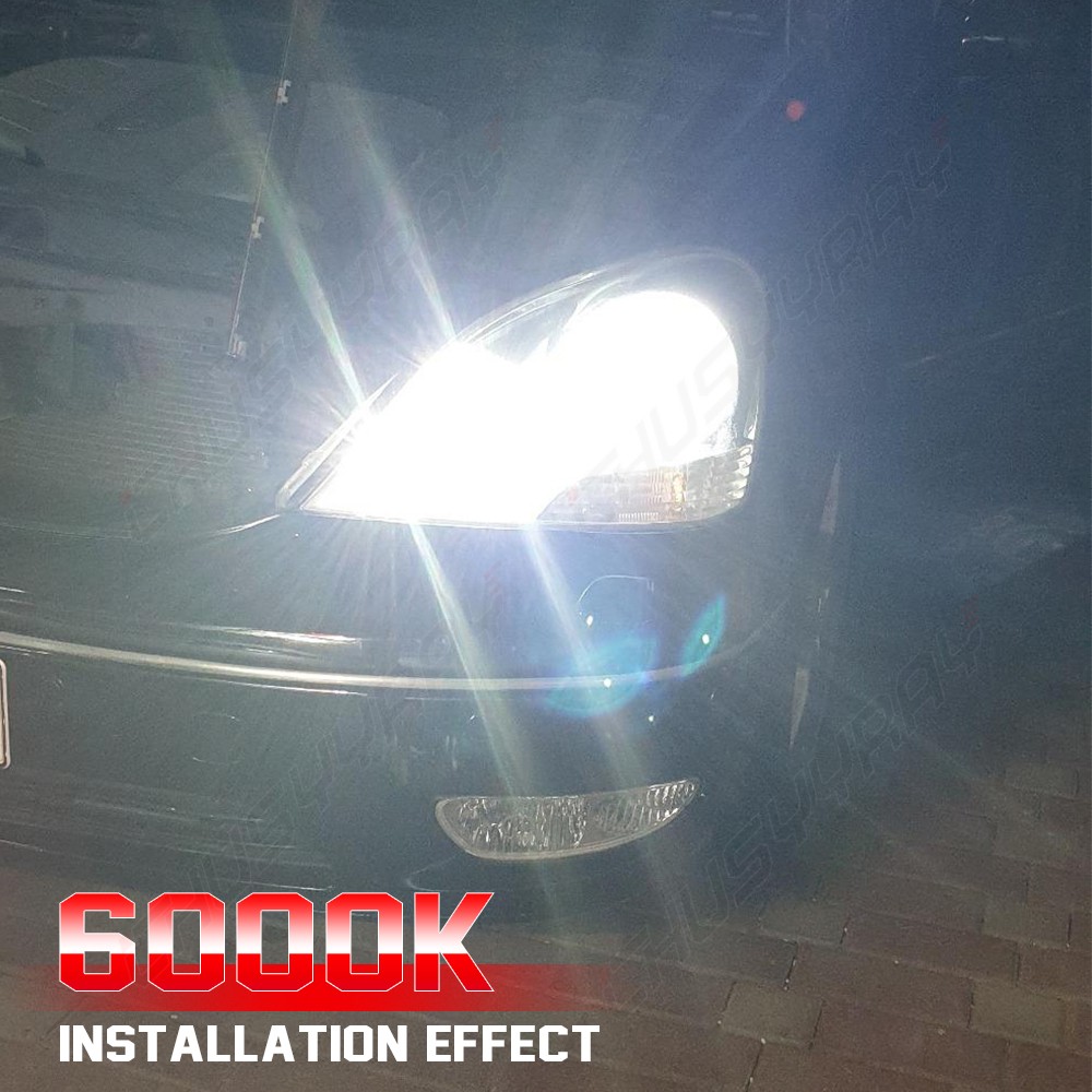 H11B LED Headlight Bulbs Conversion Kit High and Low Beam 10000K Super bright