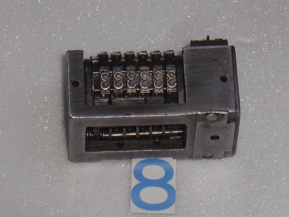 Wetter Letterpress Numbering machine | 8