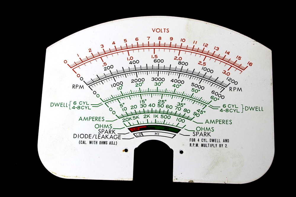 KNIGHT KIT KG-375A METER FACEPLATE