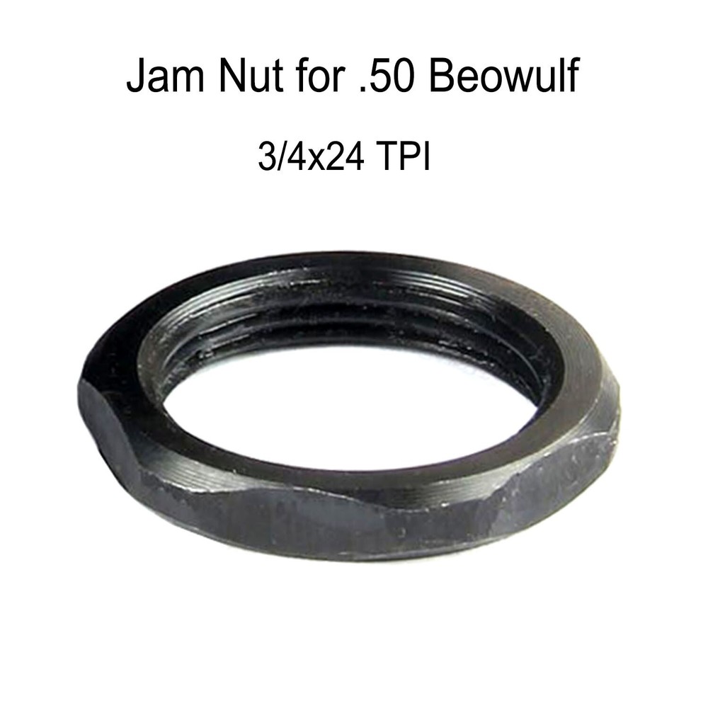 Jam Nut 3/4x24 TPI  for .50 Beowulf