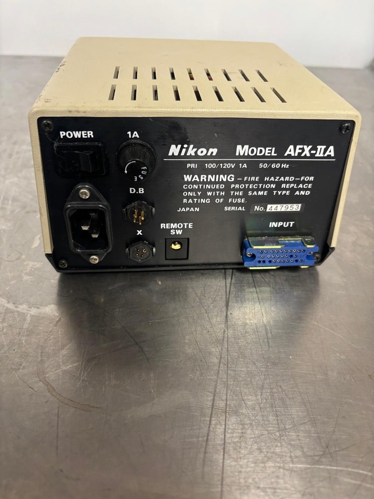 Nikon AFX-IIA Microscope Exposure Control