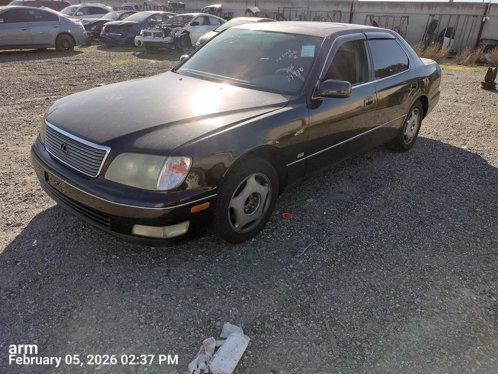 LEFT BLK ROCKER PANEL MOULDING OEM 2000 LEXUS LS400