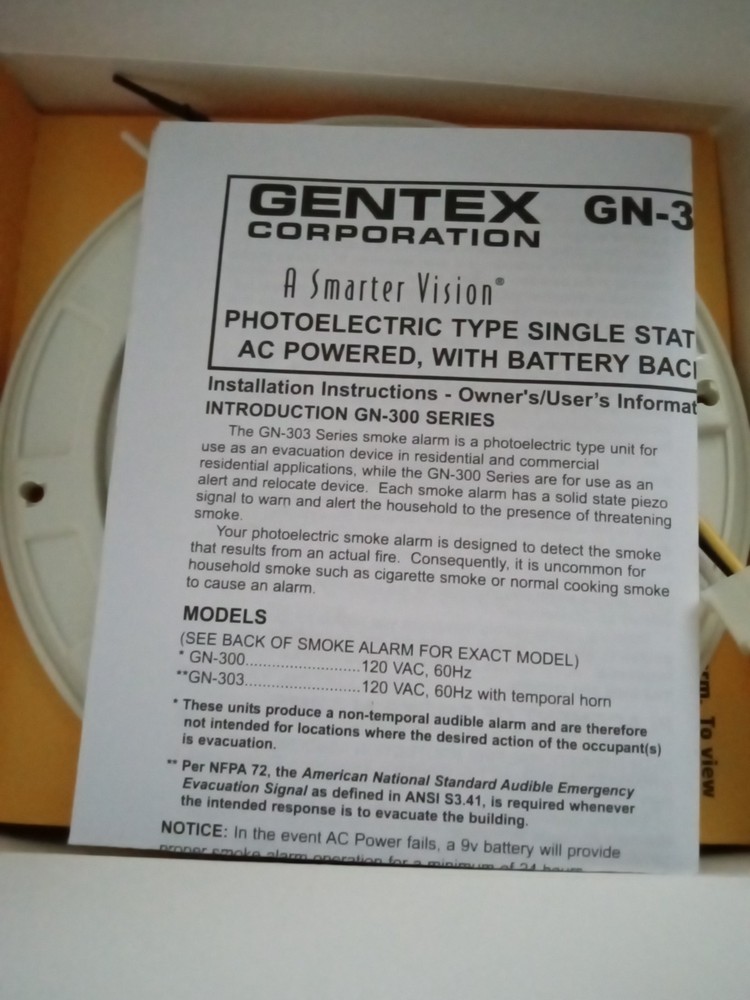 gentex fyrebyrd gn-300