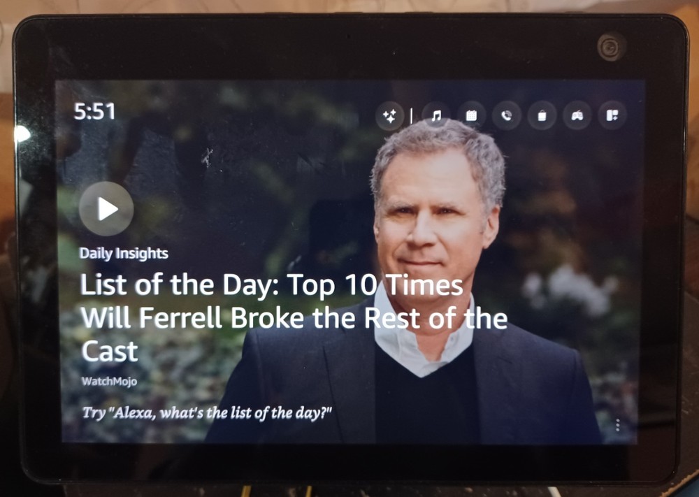 Amazon Echo Show 10 3rd Generation Charcoal | Motion & Alexa