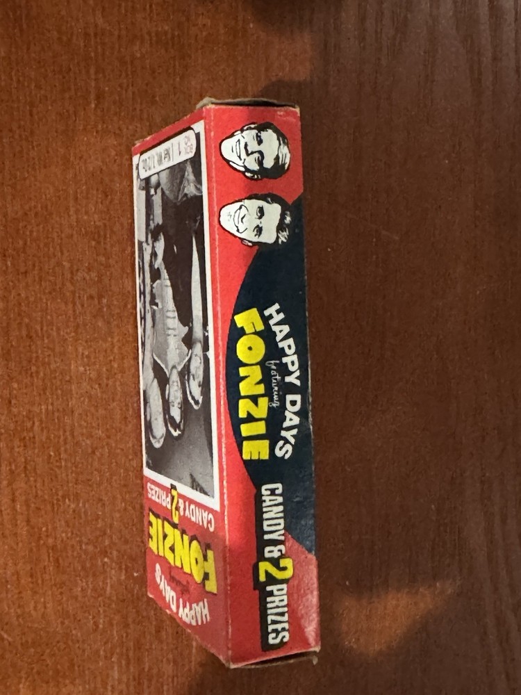 Fonzi Candy Box Happy Days 1976 RARE