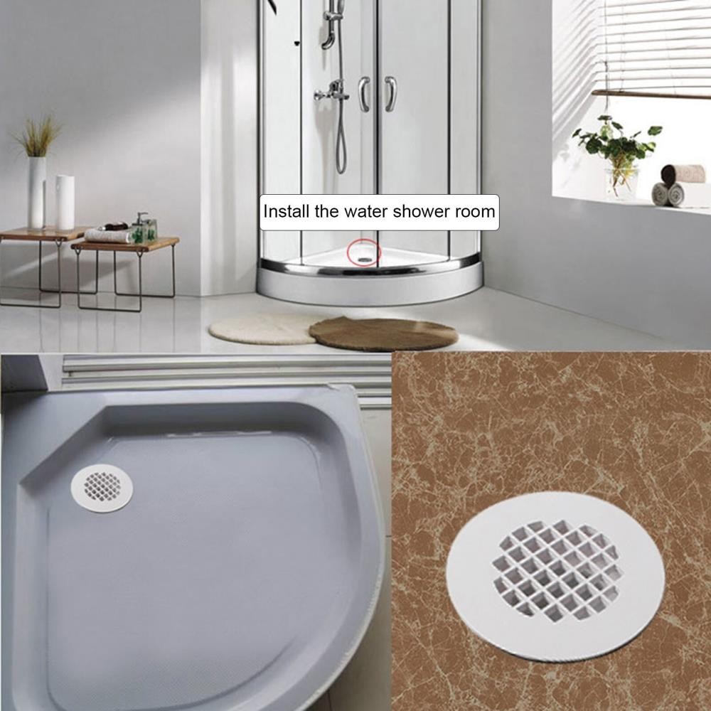 1.5 Inch Side-Outlet Drain Strainer for Low Profile Shower Base Efficient Draina