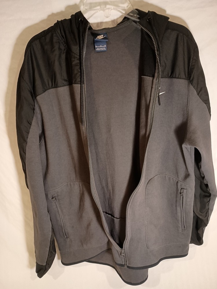 Nike Jacket XL Gray And Black