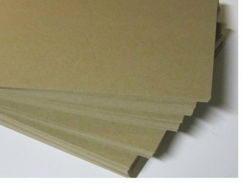 200 PCS - 7.5 x 7.5 Kraft Corrugated Chipboard Pads Inserts Sheet 32 ECT